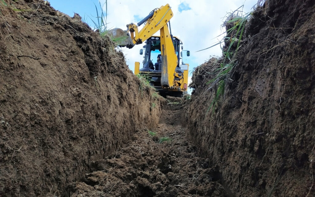 excavacion de zanja